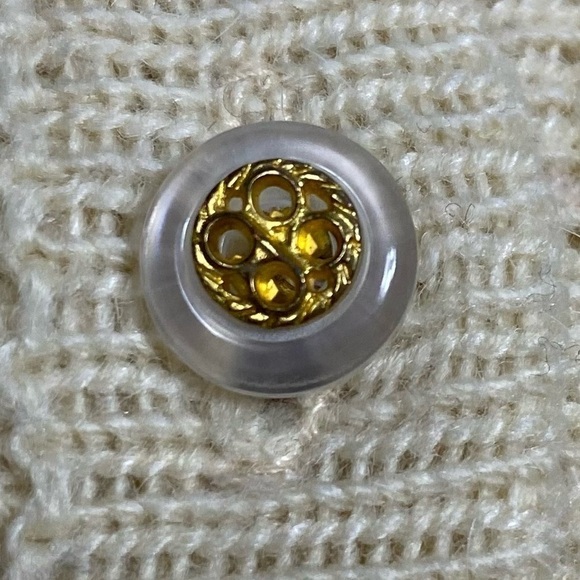 Anthropologie | Freeway angora/acrylic crochet & lace cardigan - Picture 4 of 9